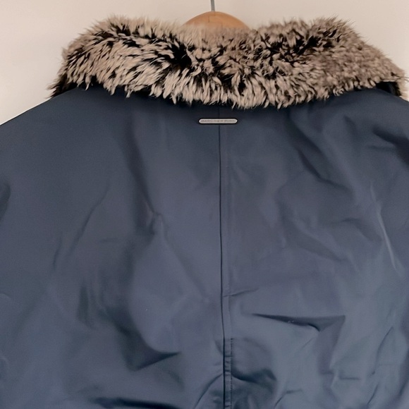 MARC JACOBS Navy Blue Faux Fur lined jacket - Picture 7 of 9